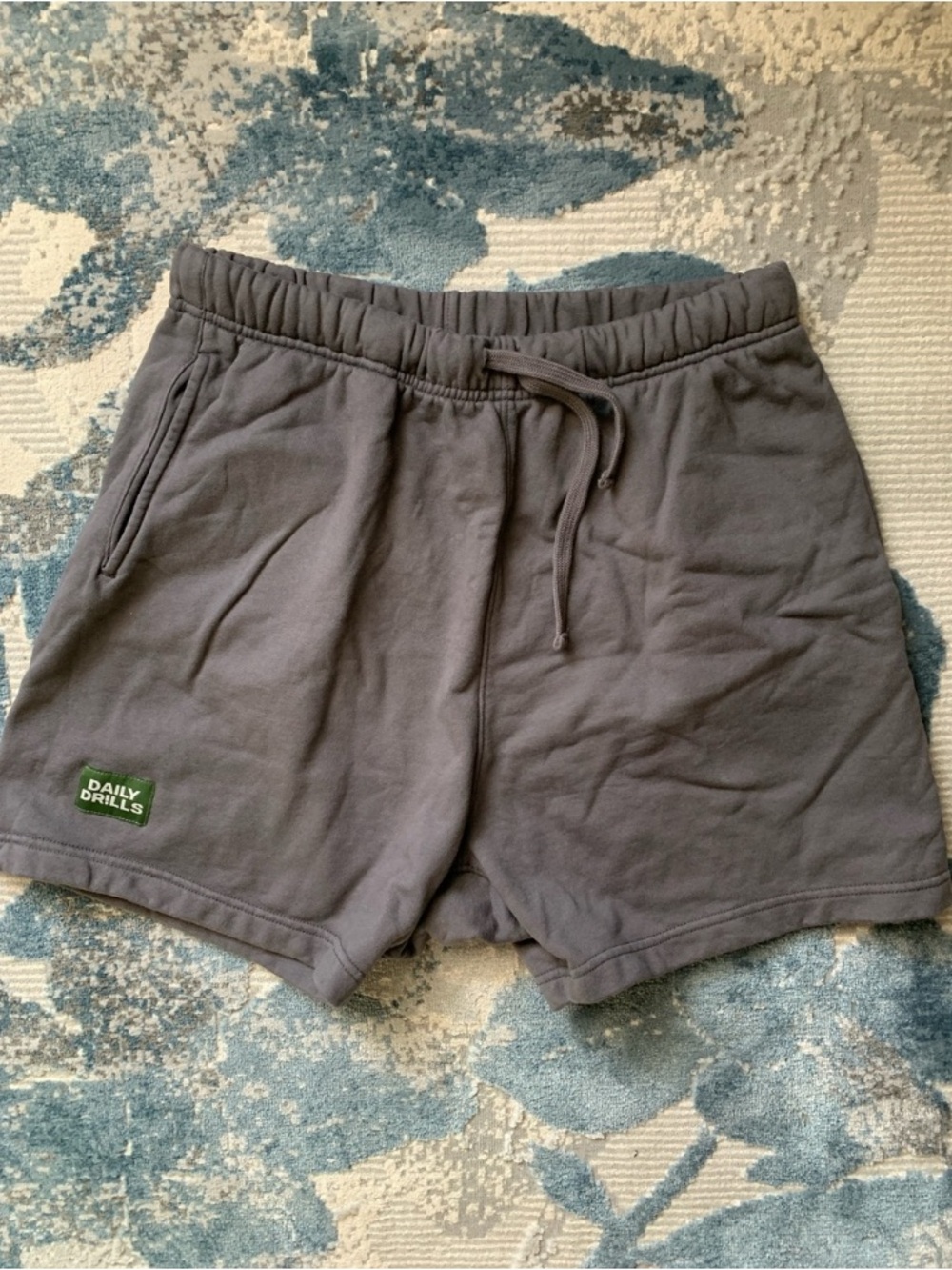 Daily Drills Vintage Black Sweat Shorts